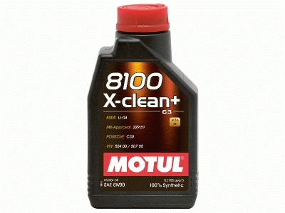 Motul 8100 5W30 X-CLEAN Plus Synthetic Engine Oil