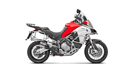Akrapovic GP Slip-On Exhaust for Ducati Multistrada 950 / 1200 Enduro 2017-2021 - (MPN # S-D9SO10-HIFFT)
