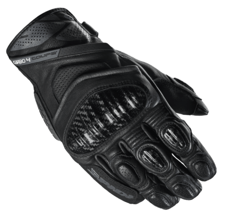 Spidi CARBO 4 Coupe' Motorcycle Riding Leather Gloves black