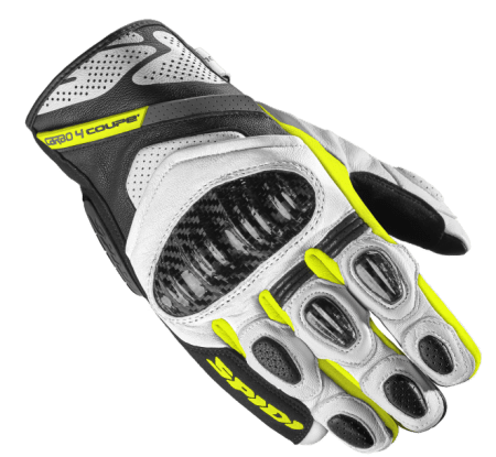 Spidi CARBO 4 Coupe - Premium Leather Motorcycle Gloves for