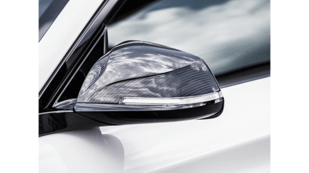 Akrapovic Carbon Fiber Mirror Cap Set - High Gloss BMW M2 (F87) 2016-17