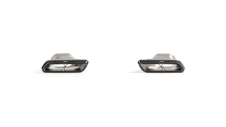 Akrapovic Evolution Tail Pipe Set (High Gloss Carbon) for 2018 Mercedes Benz E63/ Estate (W213/ S213)