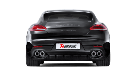 Akrapovic 14-15 Porsche Panamera Turbo (970) Evolution Line Cat Back (Titanium) w/ Titanium Tips