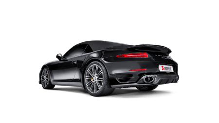 Akrapovic Rear Carbon Fiber Diffuser - Matte Porsche 911 Turbo/Turbo S (991) 2014-15