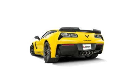 Akrapovic 14-17 Chevrolet Corvette Stingray (C7) Evolution Line Cat Back (Titanium) w/ Carbon Tips