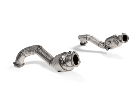 Akrapovic Link Pipe Set for Porsche Cayman 718 GT4RS
