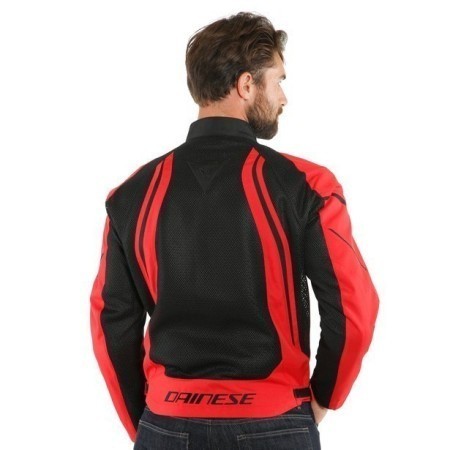 Dainese Air Crono 2 Textile Jacket red rear