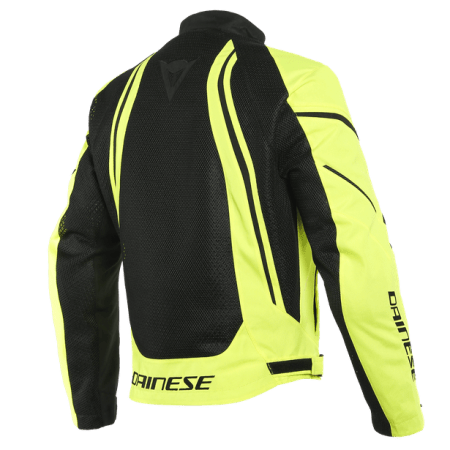 Dainese Air Crono 2 Textile Jacket yellow back