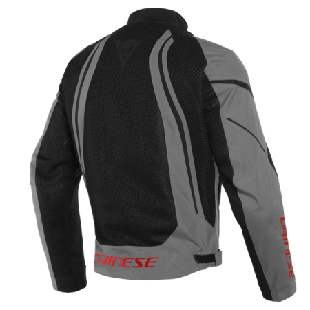 Dainese Air Crono 2 Textile Jacket black gray rear