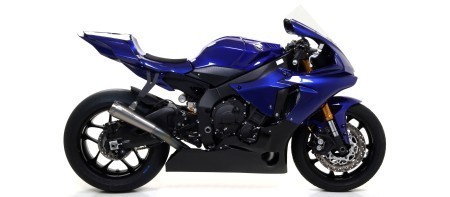 Arrow Racing Competition "SBK" Full System with Race-Tech Silencer for 2017+ Yamaha YZF-R1