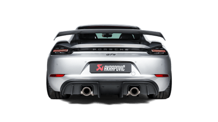 Akrapovic Tail Pipe Set (Titanium) for 2020+ Porsche Cayman GT4 (718)
