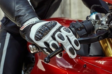 Spidi CARBO 4 Coupe' Motorcycle Riding Leather Gloves 4
