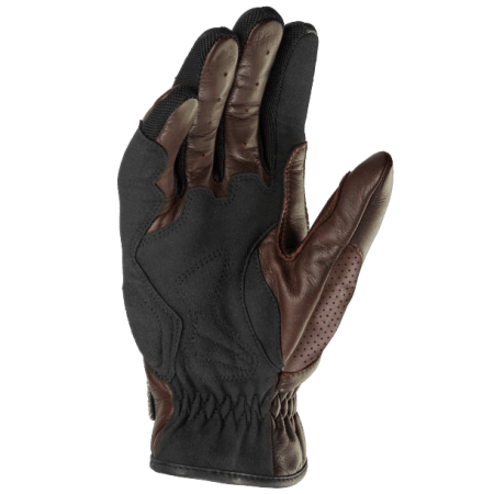 Spidi Clubber Gloves for Cafe-Racer Enthusiasts brown palm