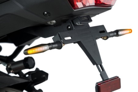 PUIG Turn Signal Lights for license plate holder - various motorcycles (check vehicle listing)