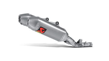 Akrapovic Off Road Racing Slip On Exhaust for Honda CRF250R 2016-2017 - (MPN # S-H2MR9-QTA)