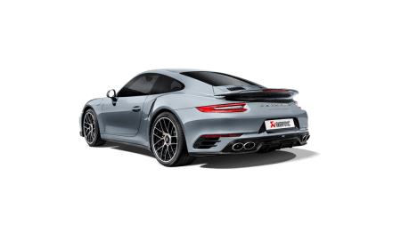 Akrapovic Rear Carbon Fiber Diffuser - High Gloss Porsche 911 Turbo/Turbo S (991.2) 2016-19