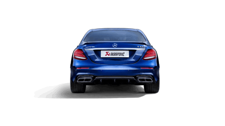 Akrapovic Evolution Line Cat Back (Titanium) w/o Tips for 2017-20 Mercedes Benz E63/ Estate (W213/ S213)