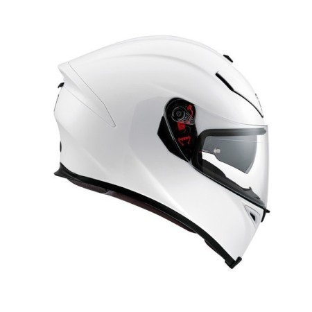 AGV K5 S Mono DOT (ECE) Pearl White Helmet right