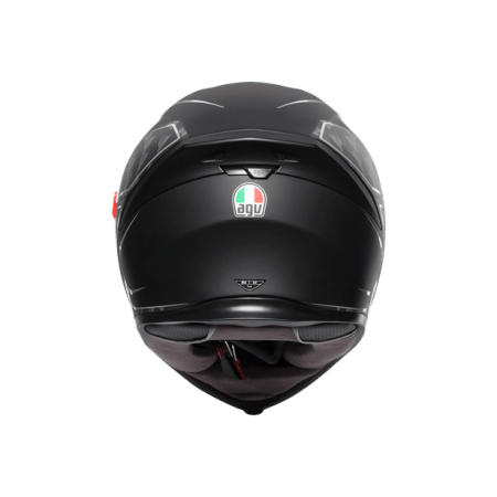 AGV K5 S Multi DOT (ECE) - Tornado Matt Black/Silver Helmet