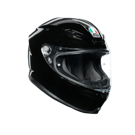 AGV K6 S DOT (ECE 2206) Solid Black Helmet