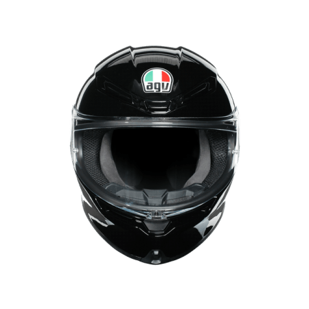 AGV K6 S DOT (ECE 2206) Solid Black Helmet front
