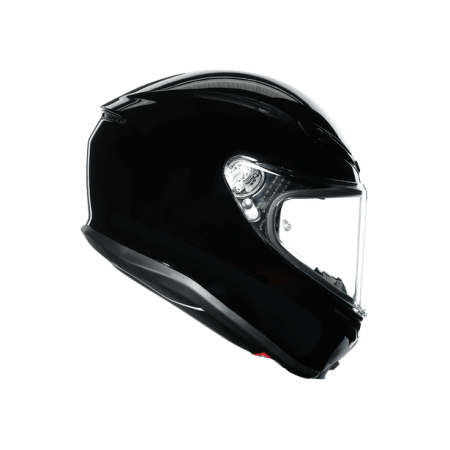 AGV K6 S DOT (ECE 2206) Solid Black Helmet side