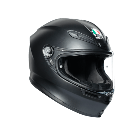 AGV K6 S DOT (ECE) 2206 Solid Matte Black Helmet