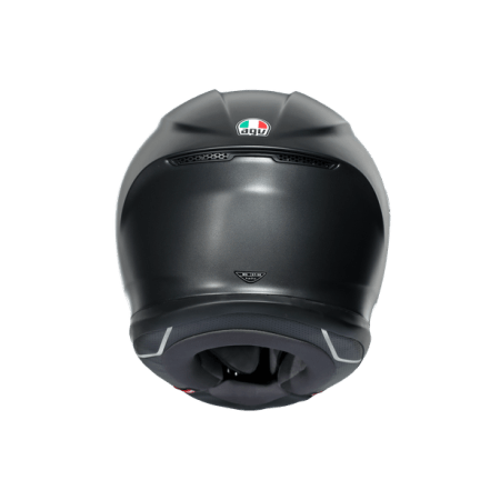 AGV K6 S DOT (ECE) 2206 Solid Matte Black Helmet back