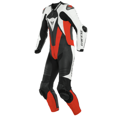 Dainese Laguna Seca 5 Perforated Leather Racing Suit Red/White/Black