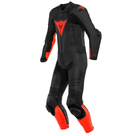 Dainese Laguna Seca 5 Perforated Leather Racing Suit Black/Red