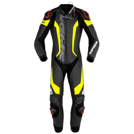 Spidi Laser Pro Perforated Leather Suit yellow