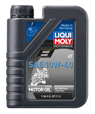 LIQUI MOLY Motorbike 4T SAE 10W-40 Basic Street Oil