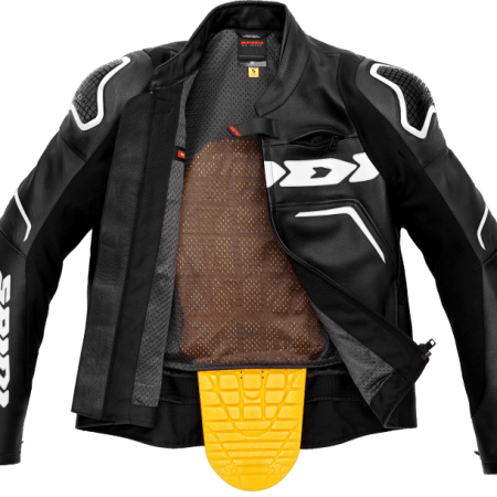 Spidi Evorider 2 Leather Jacket back 9