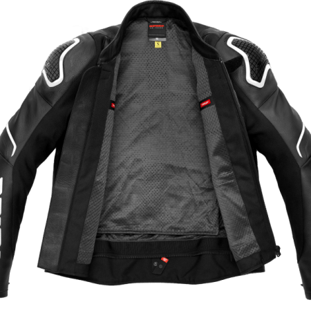 Spidi Evorider 2 Leather Jacket back 1