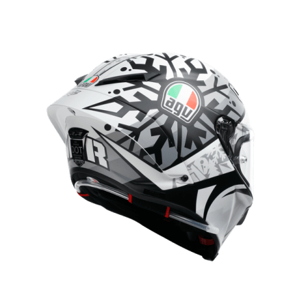 AGV Pista GP RR ECE-DOT Limited Edition - MIR Winter Test 2021 Helmet rear