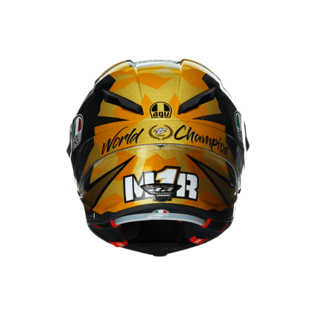 AGV Pista GP RR ECE-DOT Limited Edition - MIR 2020 World Champion Helmet rear