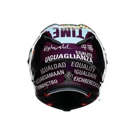 AGV Pista GP RR ECE-DOT Limited Edition - Morbidelli Misano 2020 Helmet back