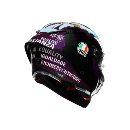 AGV Pista GP RR ECE-DOT Limited Edition - Morbidelli Misano 2020 Helmet rear side