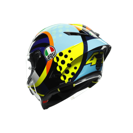 AGV Pista GP RR ECE-DOT Limited Edition - Rossi Winter Test 2020 Edition back left