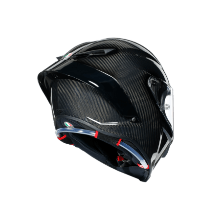 AGV Pista GP RR ECE-DOT Mono - Glossy Carbon Helmet rear up