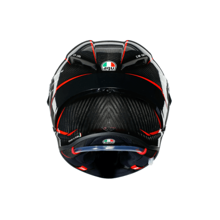 AGV Pista GP RR ECE-DOT Multi - Performance Helmet Carbon/Red Race Replica back