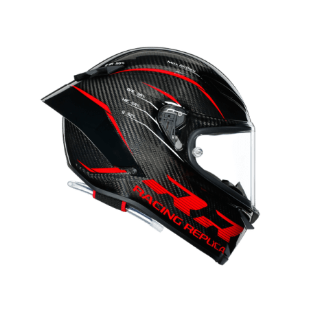 AGV Pista GP RR ECE-DOT Multi - Performance Helmet Carbon/Red Race Replica right 