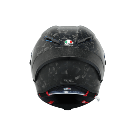 AGV Pista GP RR Special Edition - FUTURO CARBONIO FORGIATO/ ELETTRO IRIDIUM Helmet back