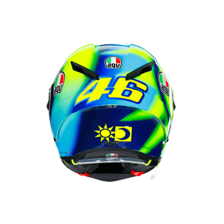AGV Pista GP RR ECE-DOT TOP - SOLELUNA 2021 Helmet back