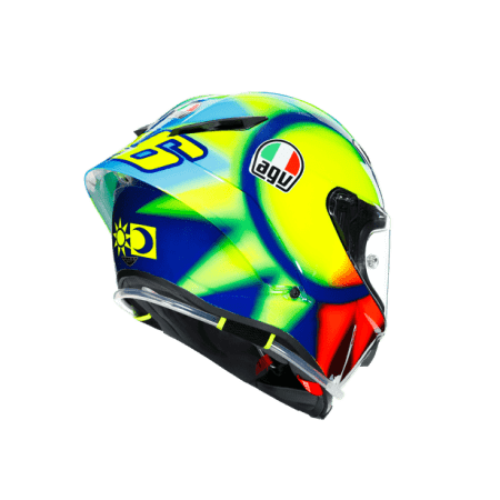 AGV Pista GP RR ECE-DOT TOP - SOLELUNA 2021 Helmet back rear