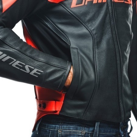Dainese Racing 4 Perforated Leather Jacket 1