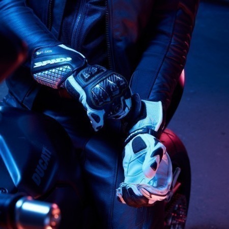 Spidi CARBO KANGAROO Motorcycle Riding Leather Gloves 1