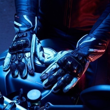 Spidi CARBO KANGAROO Motorcycle Riding Leather Gloves 6