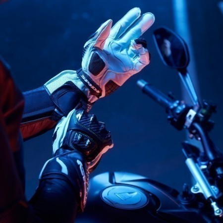 Spidi CARBO KANGAROO Motorcycle Riding Leather Gloves 3