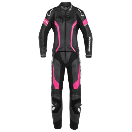 Spidi Laser Touring Leather Suit lady Pink